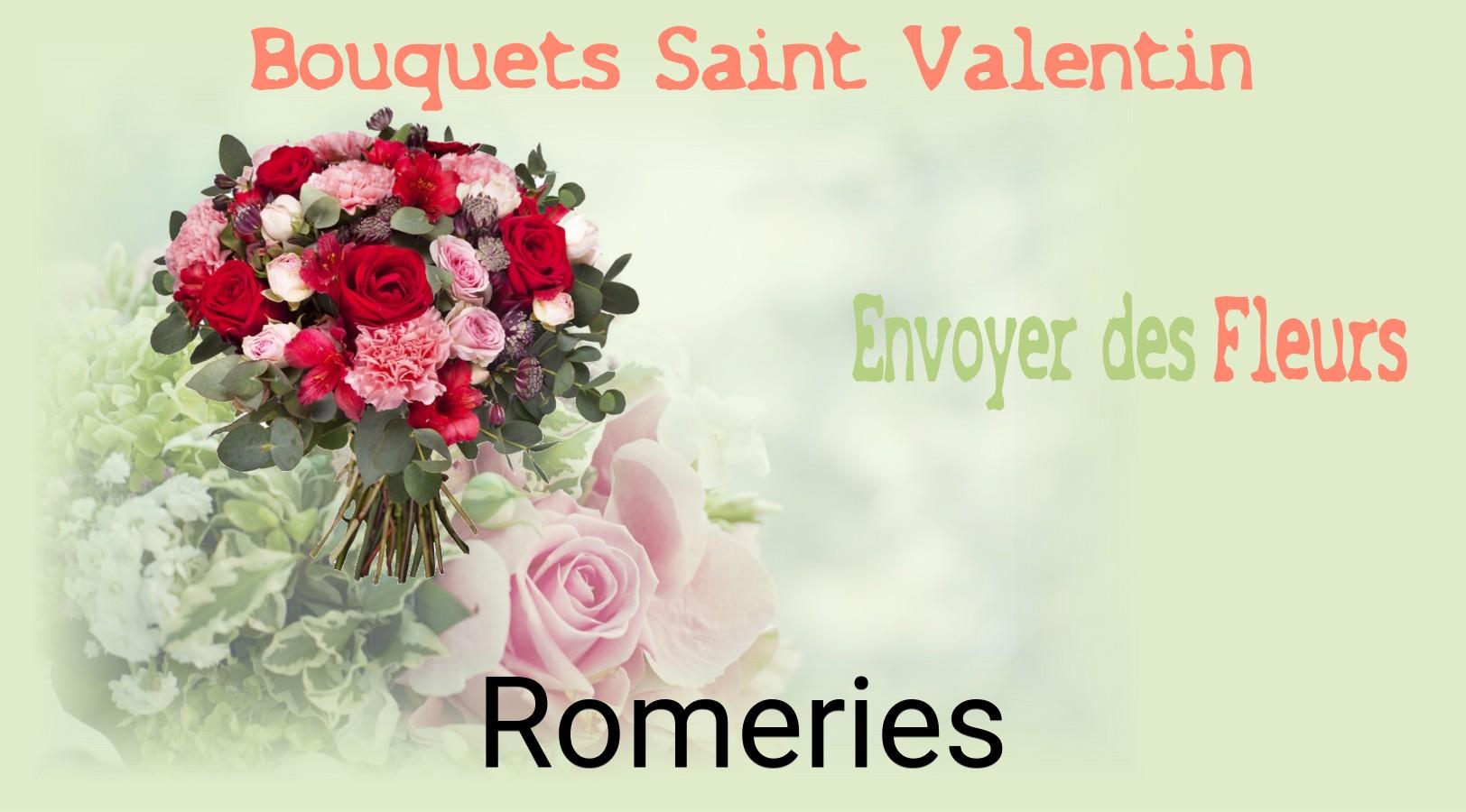 Roses de Saint-Valentin livrées à Romeries