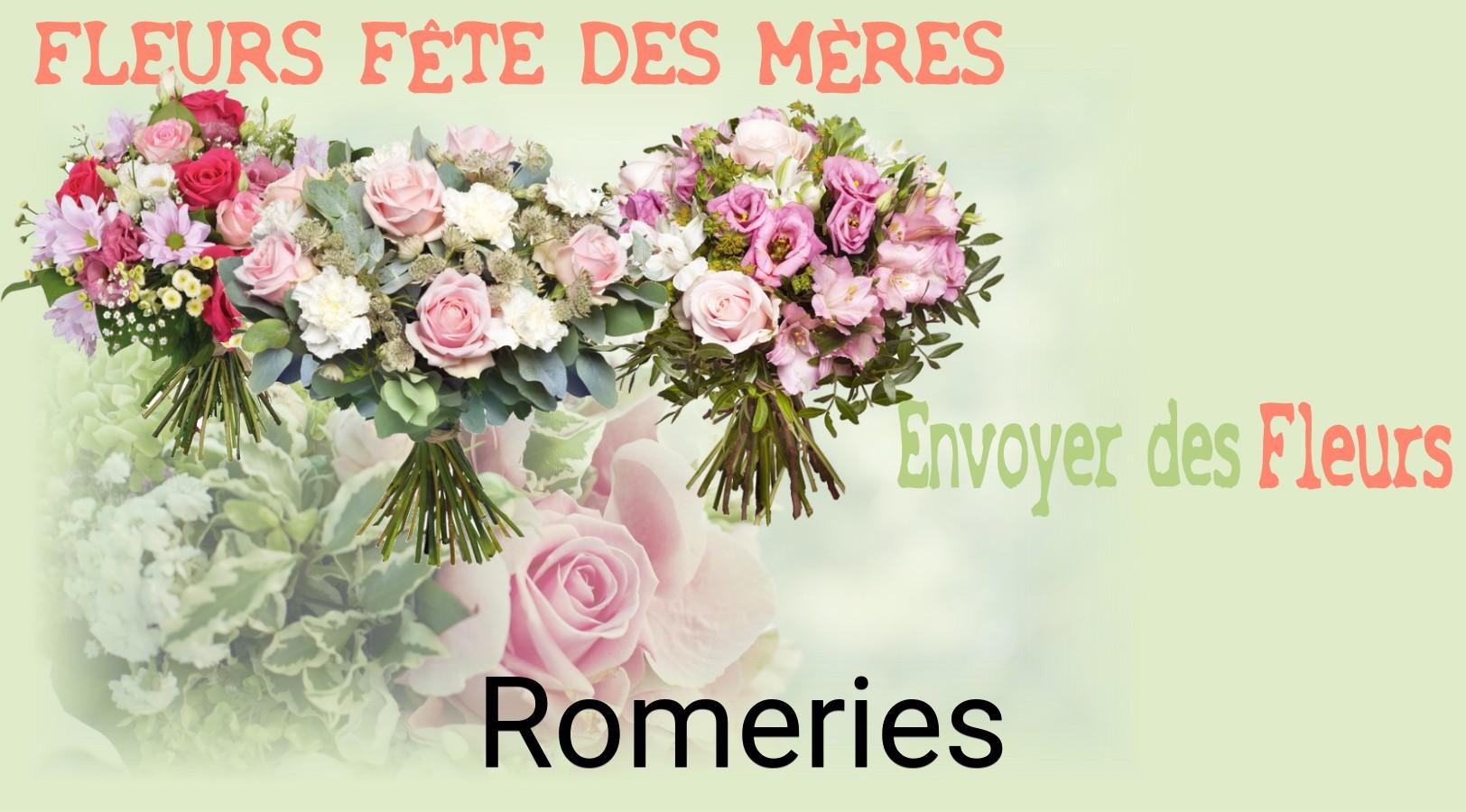 Bouquet de Fête des Mères livré à Romeries